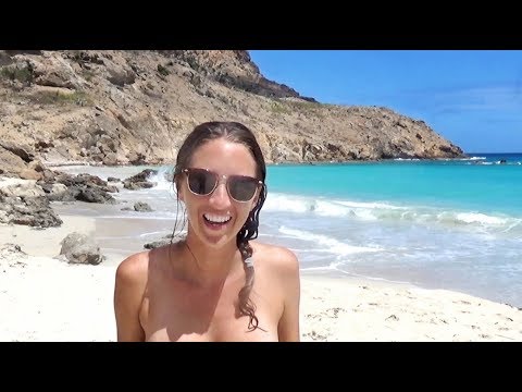 Exploring the NUDE BEACH of St. Barth's! (MJ Sailing - EP 68)
