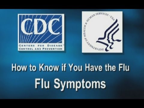 HOW TO KNOW İF YOU HAVE THE FLU: FLU SYMPTOMS