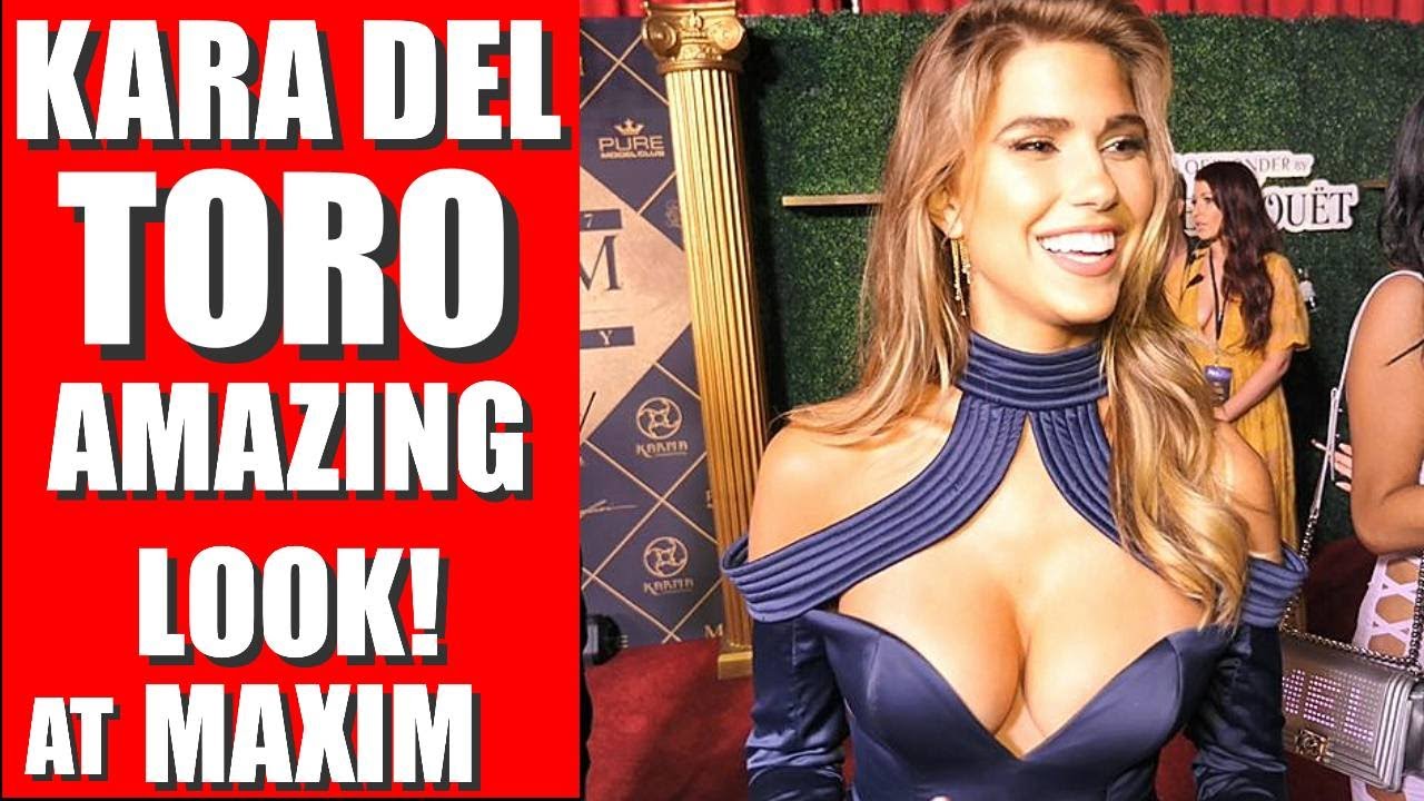 KARA DEL TORO, RED CARPET Interview  Arrival at MAXIM HOT 100 PARTY 2017 in HOLLYWOOD!