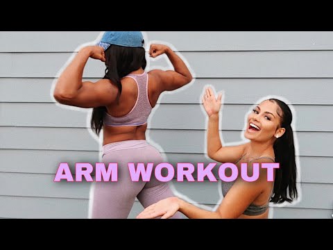 Partner upper body workout! Jade Ramey