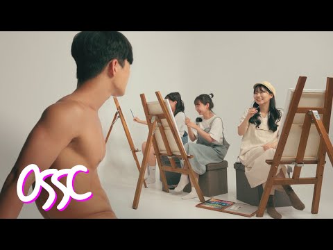 Korean Girls Try To Paint Nude For The First Time | 