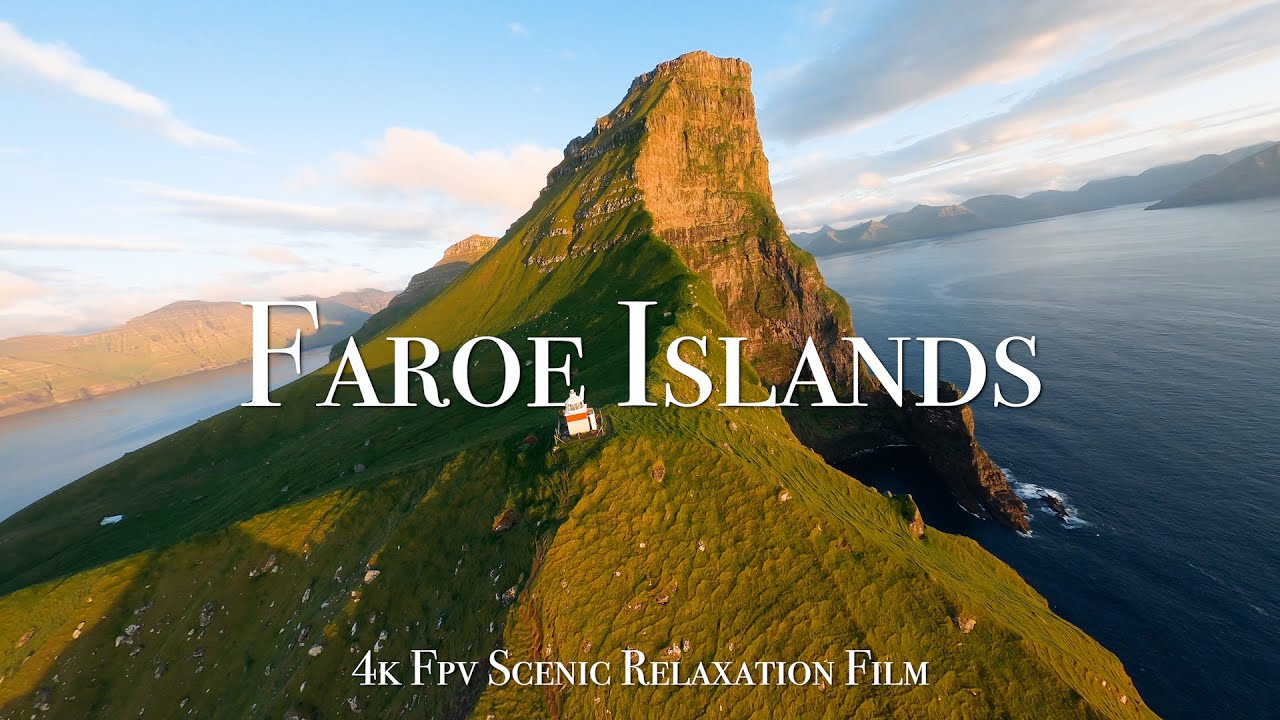 Faroe Islands 4K - Cinematic FPV Relaxation Film