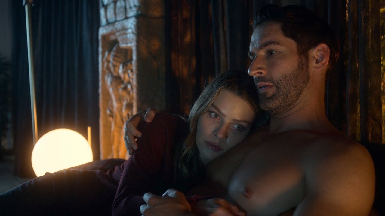 Lucifer and Chloe sex and bed scenes from Season 6 [subtitles], 4K 2160p, Lucifer S06 E02, HQ