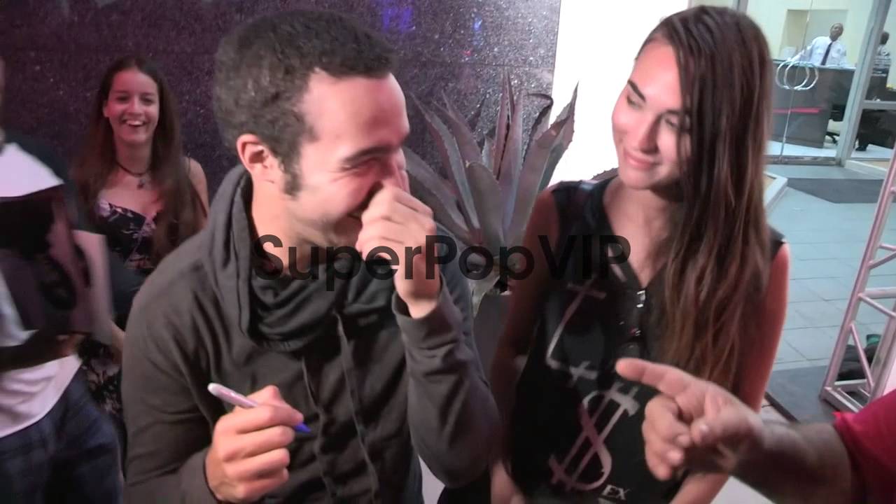 Pete Wentz and Meagan Camper at Bootsy Bellows West Holly...