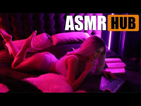 asmr hub - bad girlfriend roleplay spend the nıght with me english whispering trigger to fall asleep