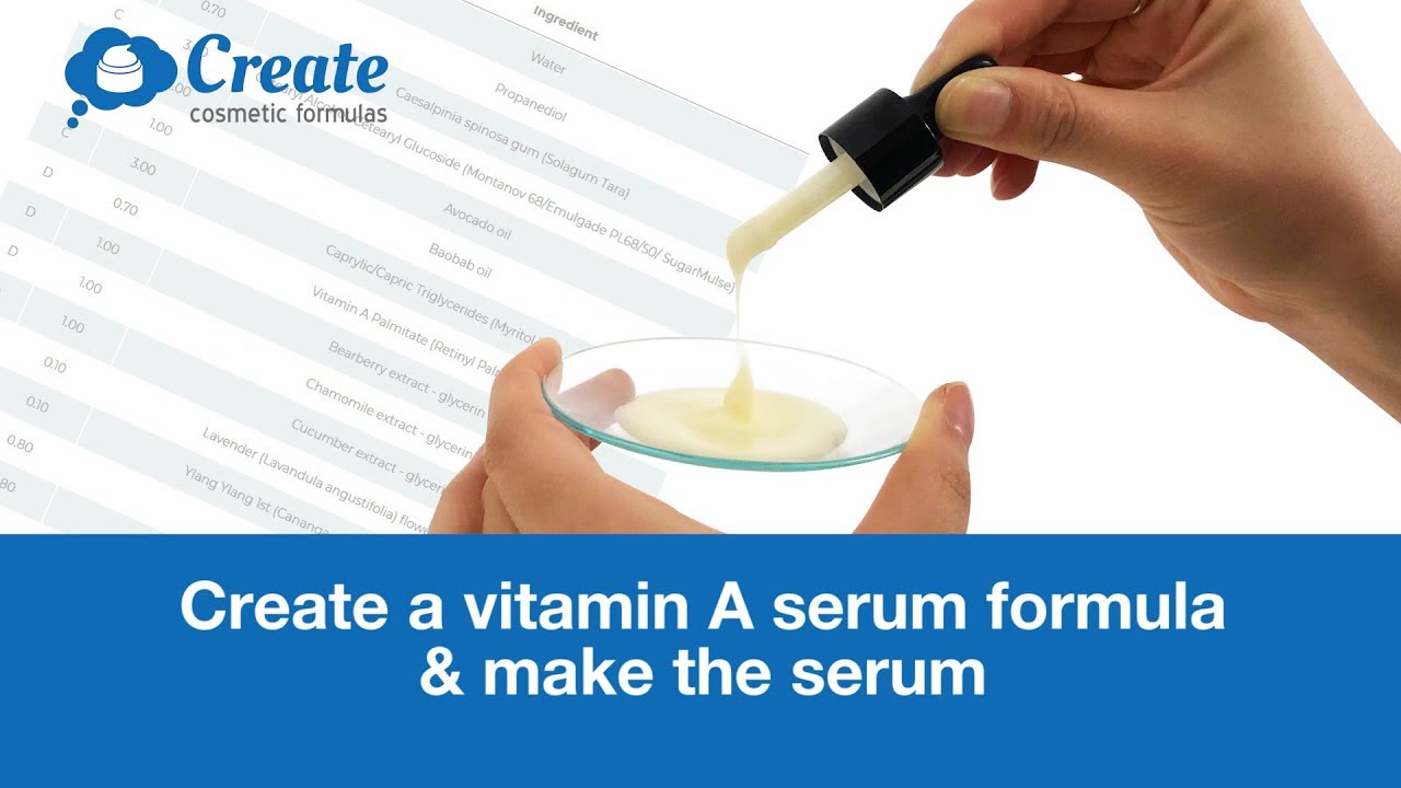 How to make vitamin A serum
