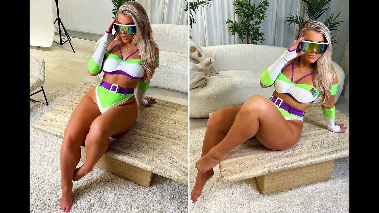 MADELENE WRİGHT STUNS FANS BY DRESSİNG UP AS TOY STORY'S BUZZ LİGHTYEAR İN SEXY HALLOWEEN OUTFİT