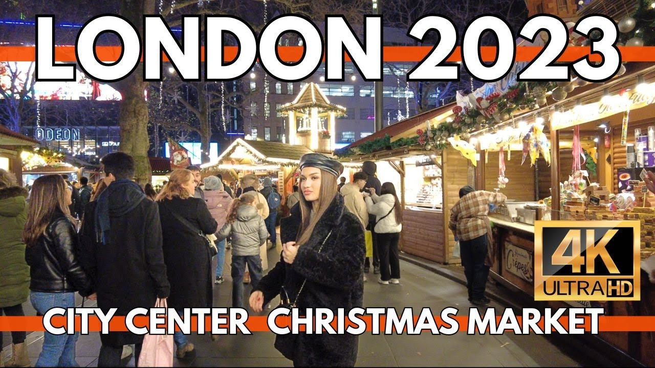 LONDON CITY CENTER CHRISTMAS MARKE-BOND STREET 4K VIDEO ULTRA HD WALKING TOUR 2023-2024
