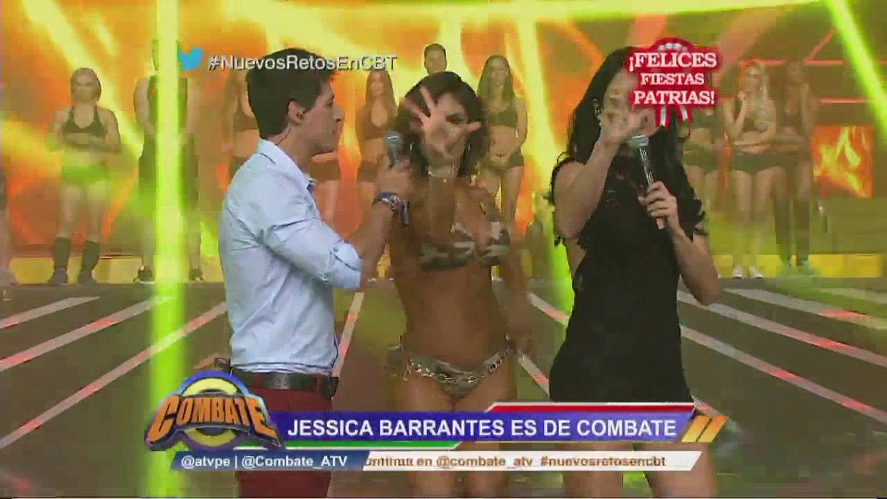 Jessica Barrantes encendió el set con atractivo desfile