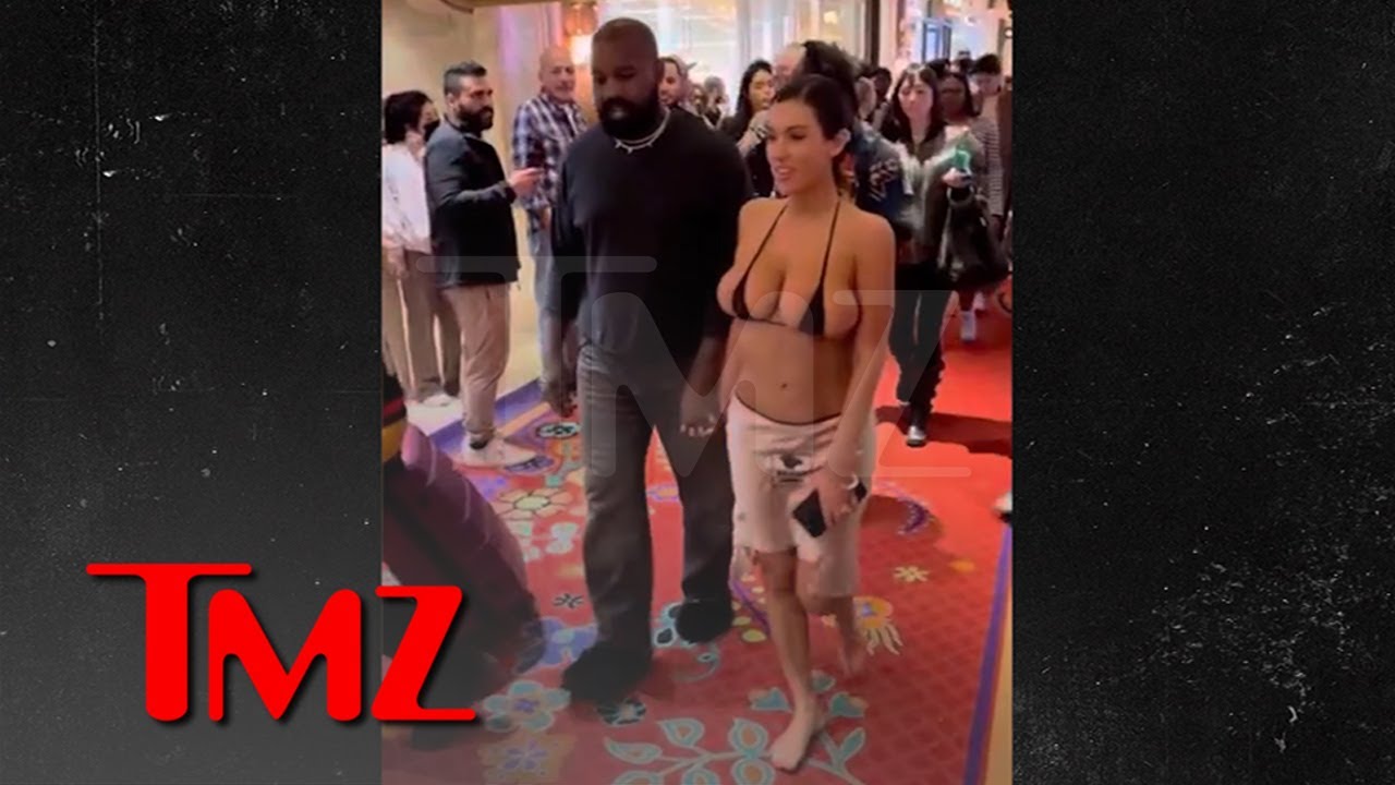 Kanye's Wife Bianca's Breasts On Display in Bikini for Vegas Birthday Trip   TMZ