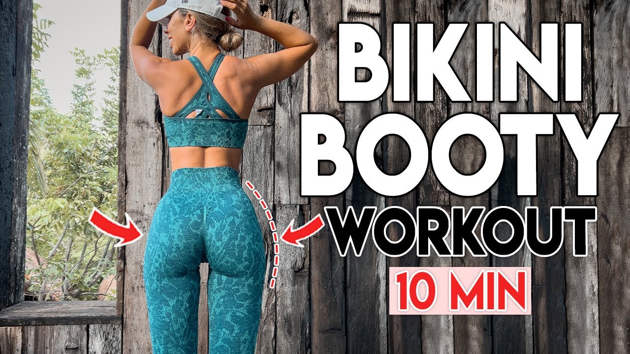 BIKINI BOOTY WORKOUT (EXERCİSES TO SHAPE YOUR BUTT) | 10 MİN