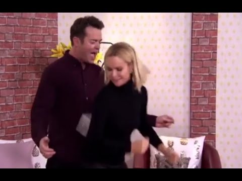 Amanda Holden Plays with Stephen Mulhern's Balls on Britain's Got More Talent