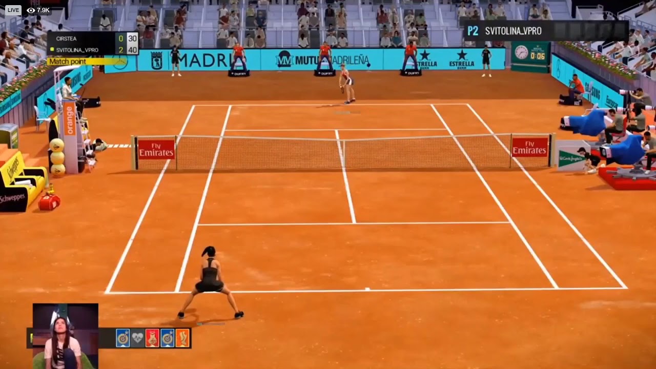 Elina Svitolina vs Sorana Cirstea | Virtual Madrid Open