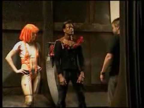 The Fifth Element Milla Jovovich Behind The Scenes Clip