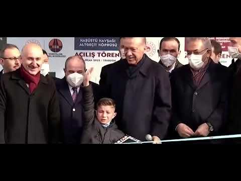Erdoğan'ın Mitinginde Kılıçdaroğlu'na Hain Diyen Çocuk
