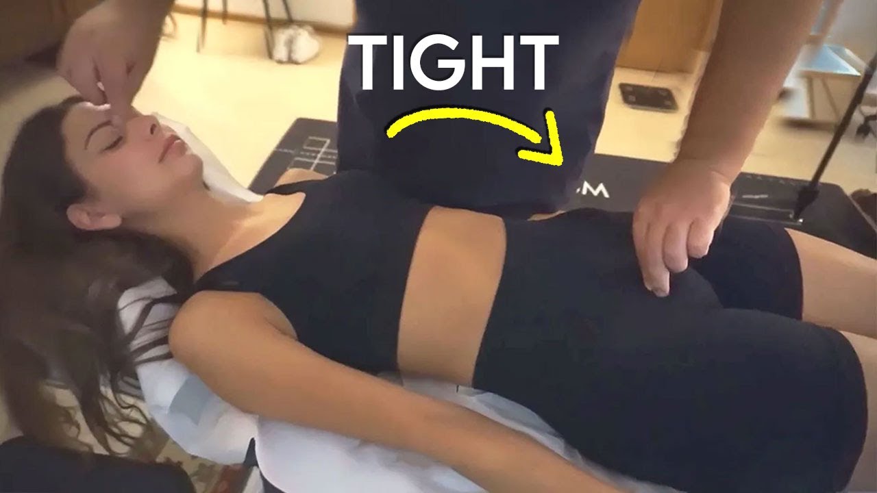 DIGGING OUT Her KNOTS! ASMR Full Body Chiropractic Adjustments