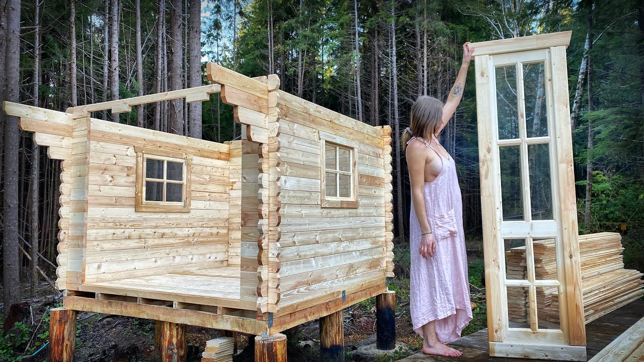 BUILDING an OFF GRID FOREST CABIN for BABY NURSERY  APOTHECARY | Mold is Everywhere - Ep. 144