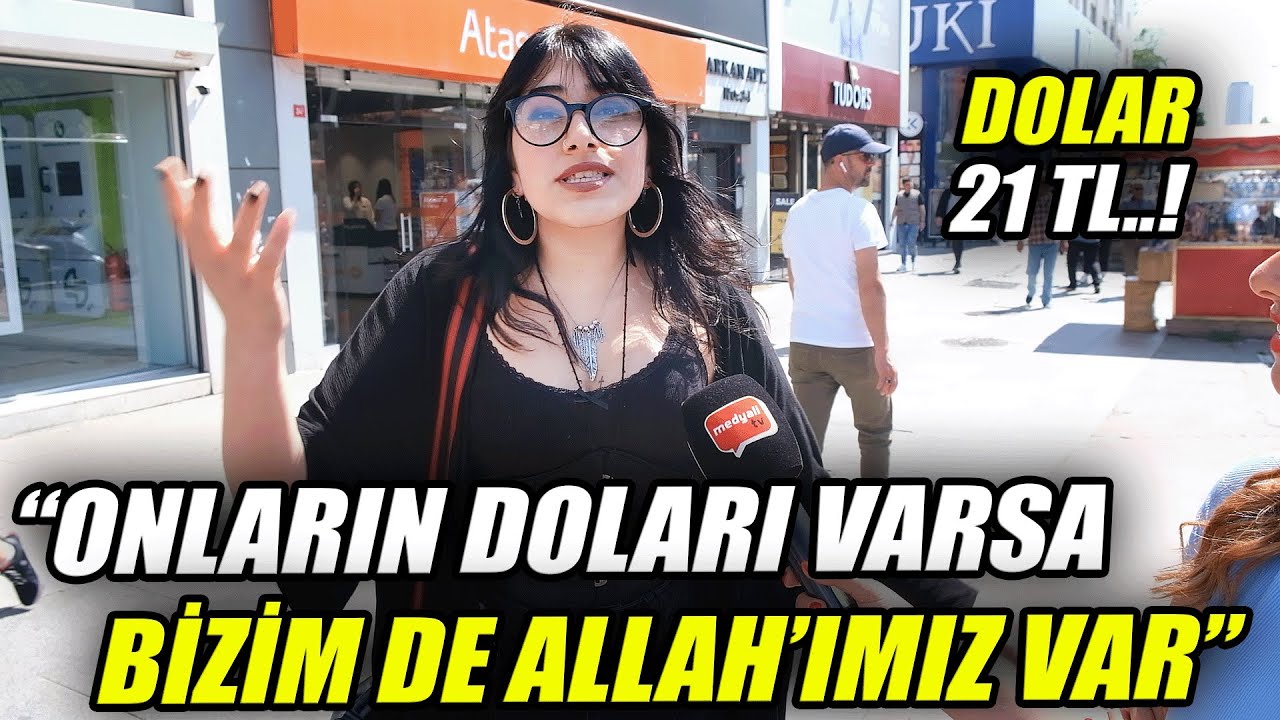 'Onların Dolar'ı Varsa Bizim Allahımız Var..!' | Sokak Röportajları