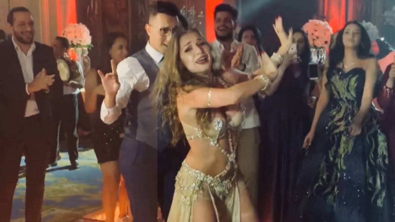 Song Yetalemo by Amr Diab. Bellydancer Anastasia. When he dances better than you!
