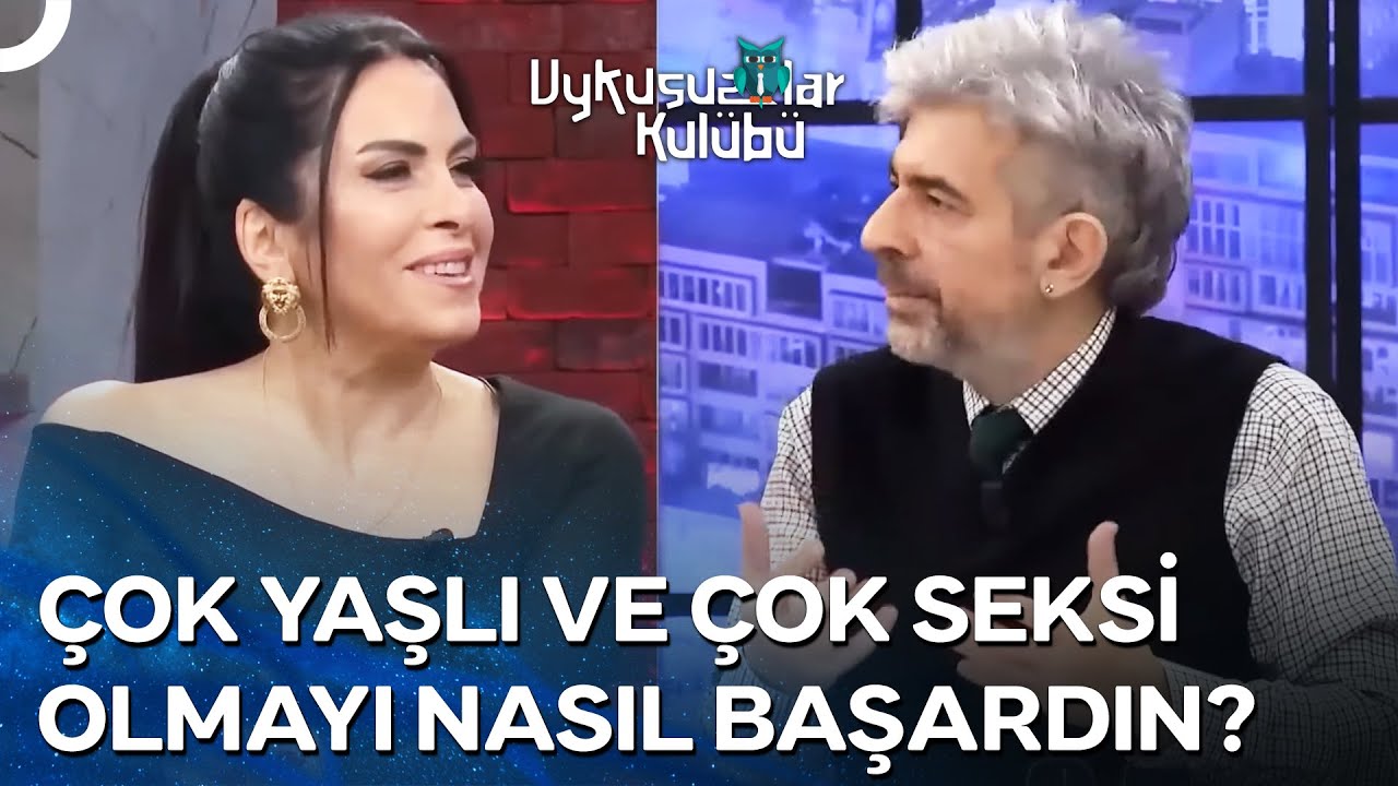 Nursel Köse'nin Güzelliği Okan Bayülgen'i Afallattı   Uykusuzlar Kulübü