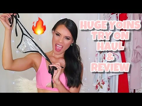 HUGE YOINS TRY-ON HAUL & REVIEW | Angel Gower