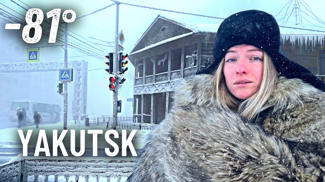 LİFE İN THE COLDEST PLACE ON EARTH (RECORD-BREAKİNG COLD!) | YAKUTSK, YAKUTİA
