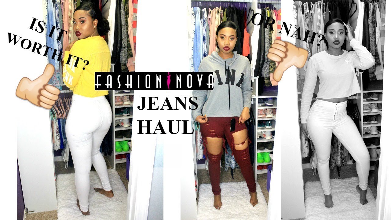 FASHION NOVA JEANS!!!! | Try-On Haul | Opal Selena