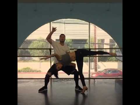 Rumer Willis and Val Chmerkovskiy Dancing Samba at the Studio in Los Angeles (Mar 28, 2015)