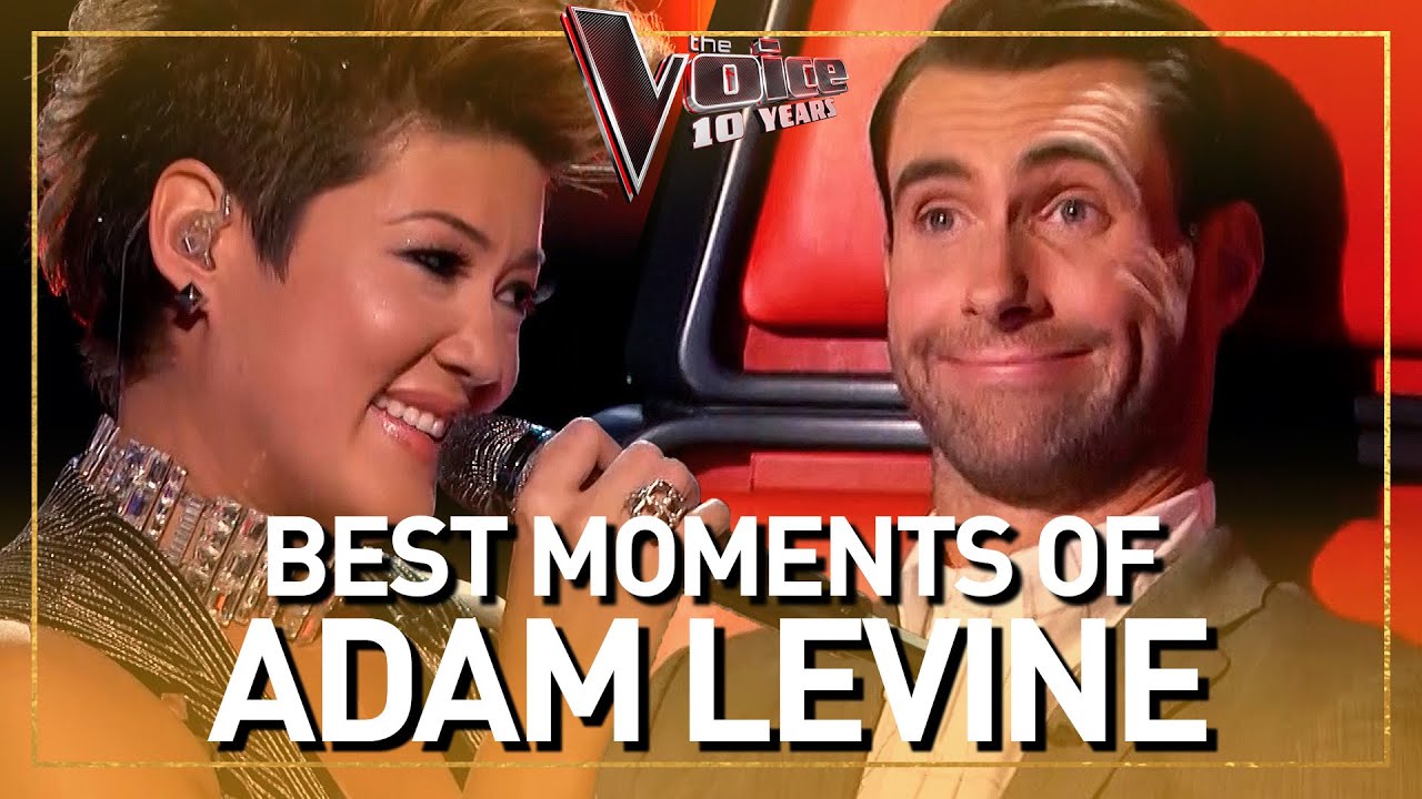 ADAM LEVINE'S BEST moments as a coach in  SEASONS of The Voice