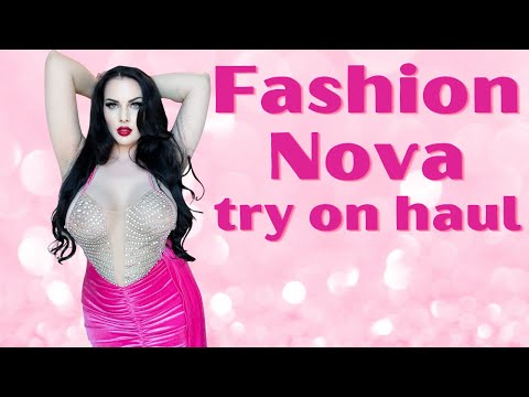 fashıon nova | try on haul ft rose forever