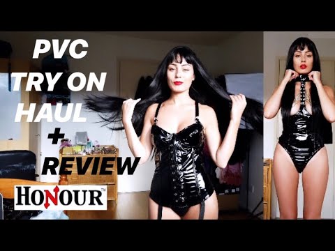 VERY PVC TRY ON HAUL | HONOUR CLOTHING