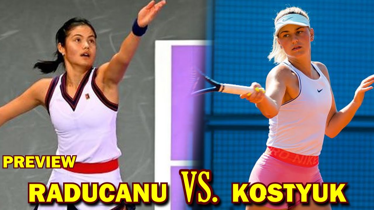 Emma Raducanu vs Marta Kostyuk Transilvania Open Romania Wta Preview
