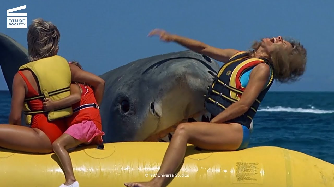 JAWS: THE REVENGE: BANANA BOAT HD CLIP