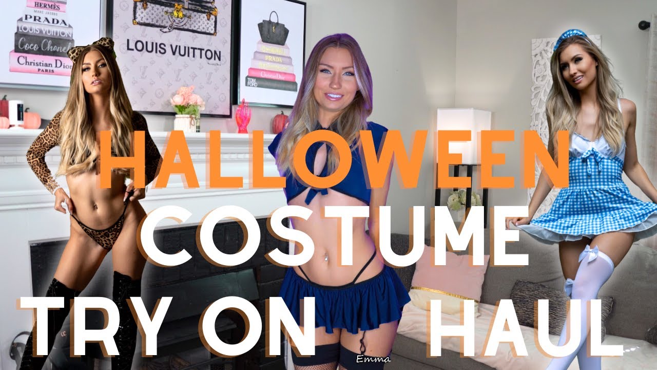 Sexy Halloween Costume Try On Haul Part 1 | SHEIN Halloween Costumes