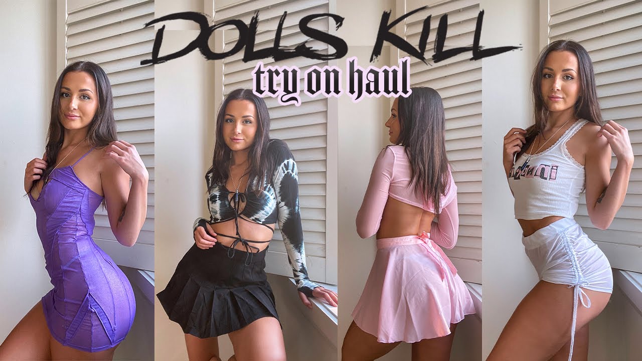 summertime party outfit haul with DOLLS KILL! ????