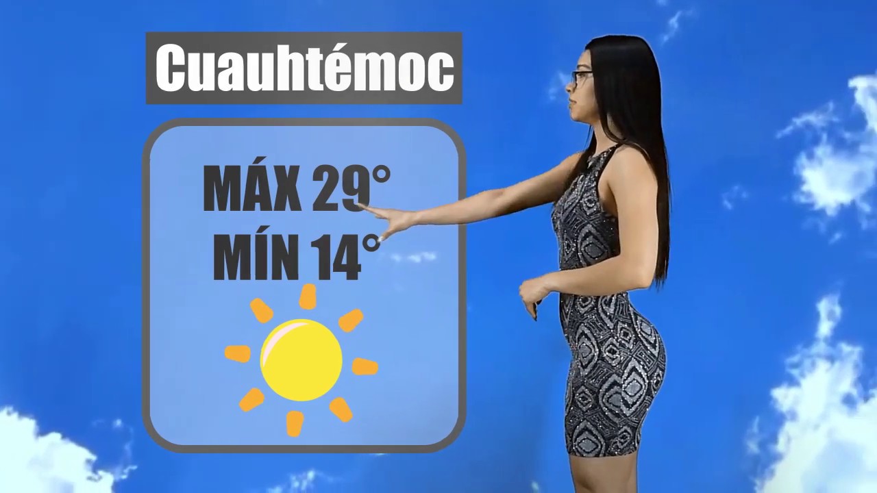 El reporte del clima del jueves 30 de abril para Cuauhtémoc con Maricruz Piñón.
