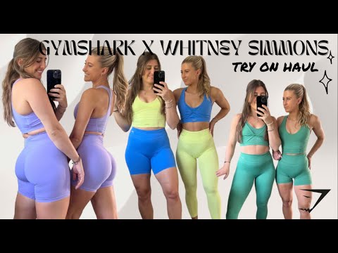 GYMSHARK X WHITNEY SIMMONS NEW COLLECTION TRY ON HAULREVIEW | DIFFERENT BODY TYPES | HONEST REVIEW