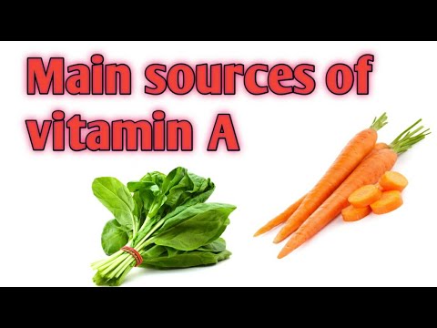 Main sources of vitamin A|Distribution of vitamin A| Doctors goal|