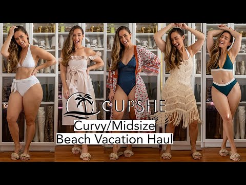 Cupshe Curvy & Midsize Beach Vacation Haul [+ CUPSHE Black Friday SALE!!!]