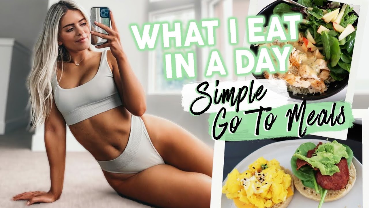 EVERYTHING I EAT IN A DAY... QUICK HEALTHY MEALS