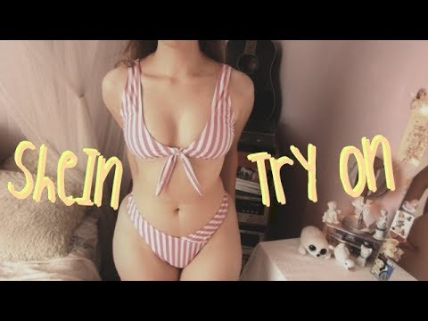 Shorts & bikini // SheIn try on