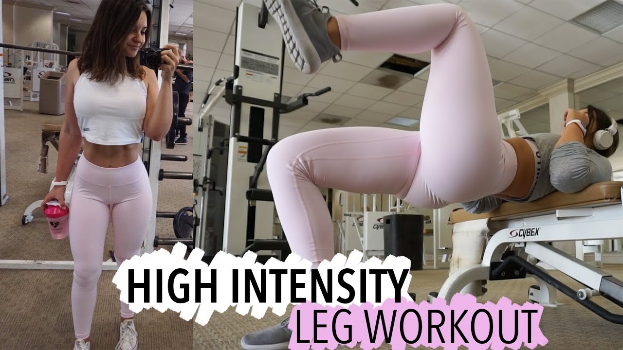 High Intensity Leg Workout | VLOGMAS DAY 1