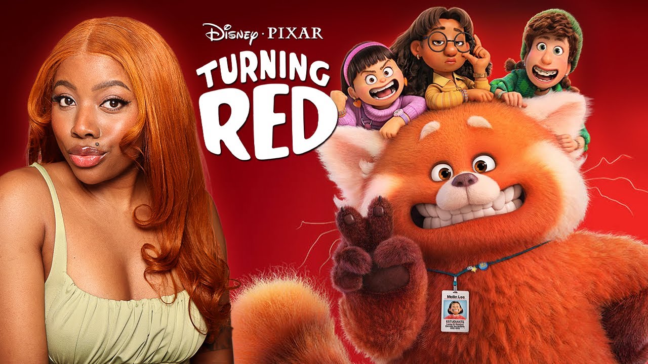 I Watched TURNING RED and Turned Into A Redhead! (Movie Reaction)