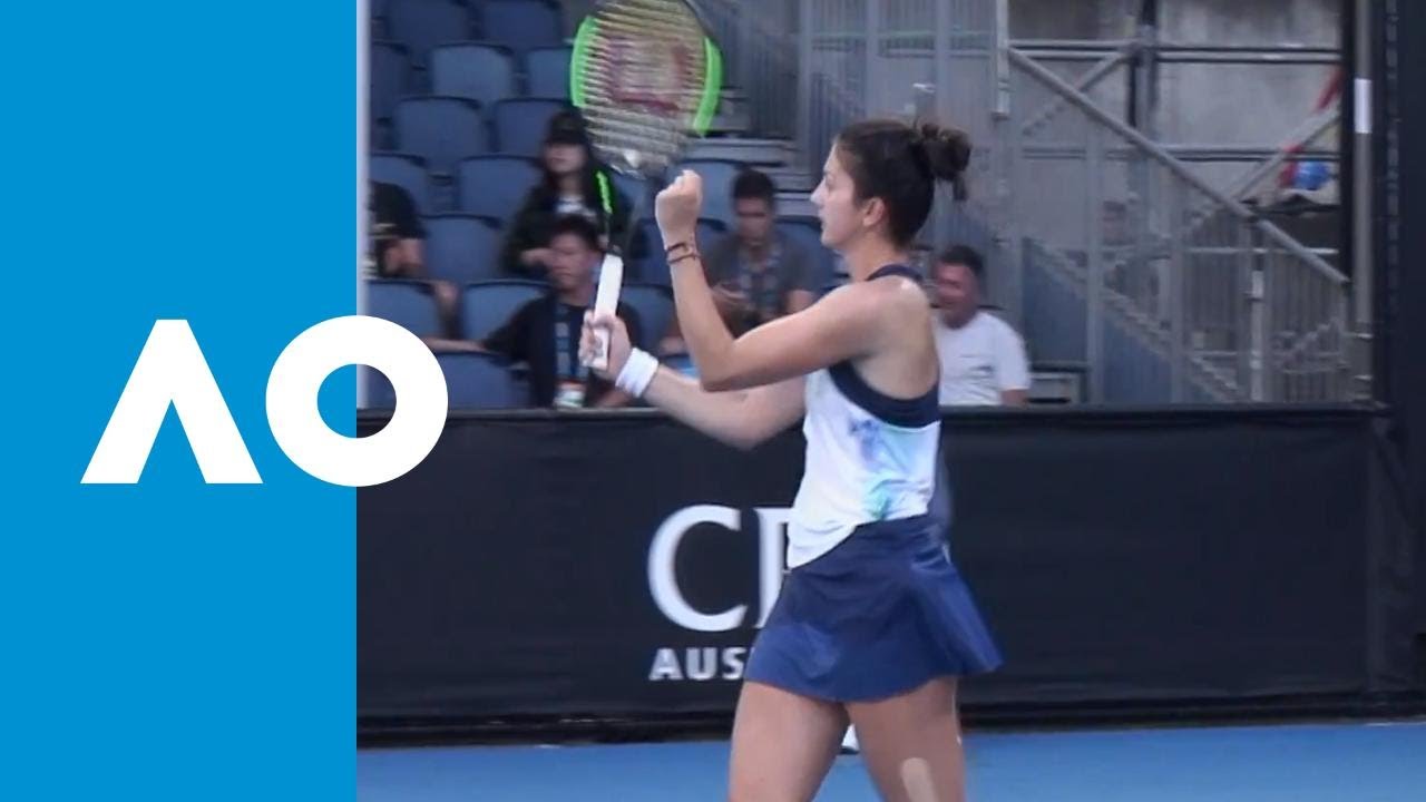 Lin Zhu v Margarita Gasparyan match highlights (1R) | Australian Open 2019
