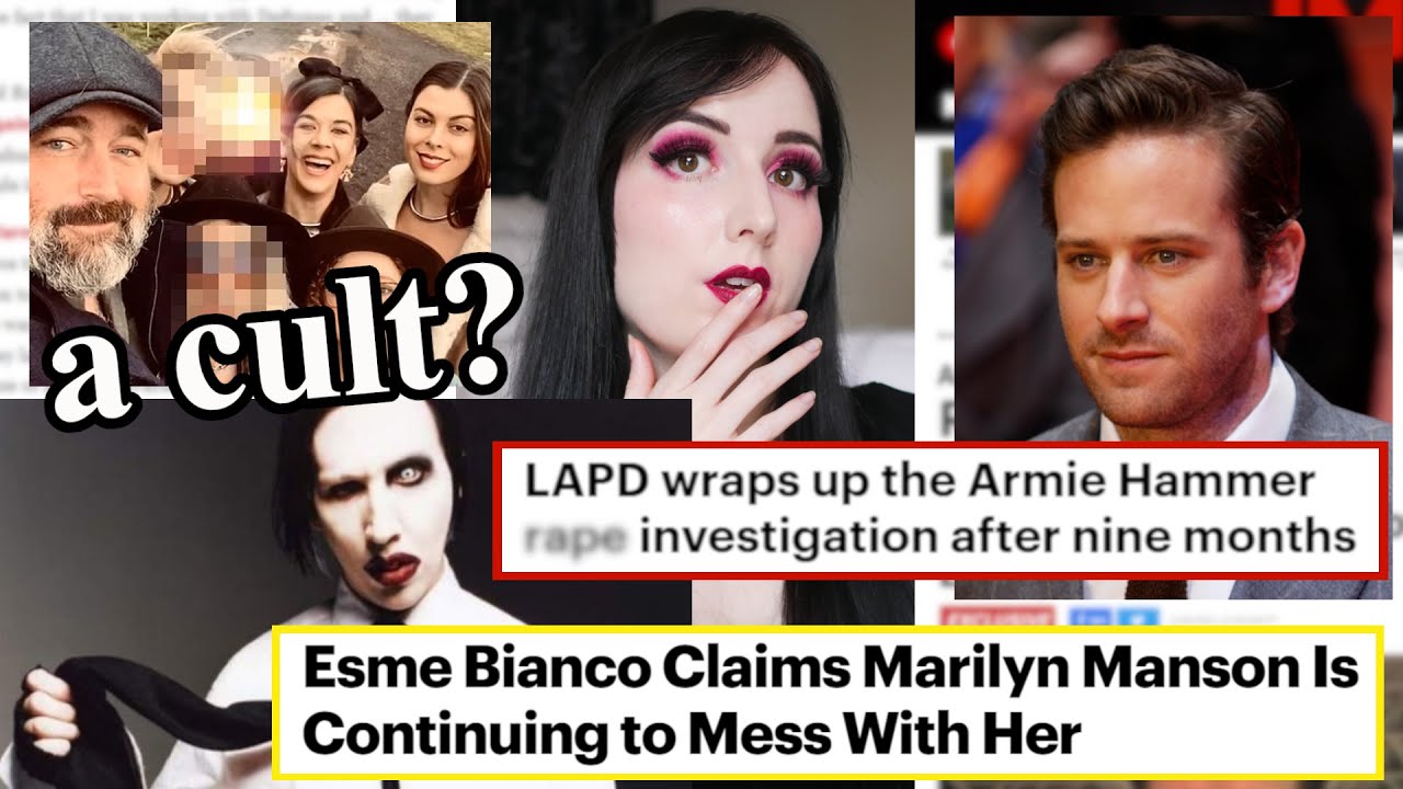 Is Armie Hammer Going to JAIL  Australian BDSM Cult Update   Manson Intimidates Accuser  Case Review