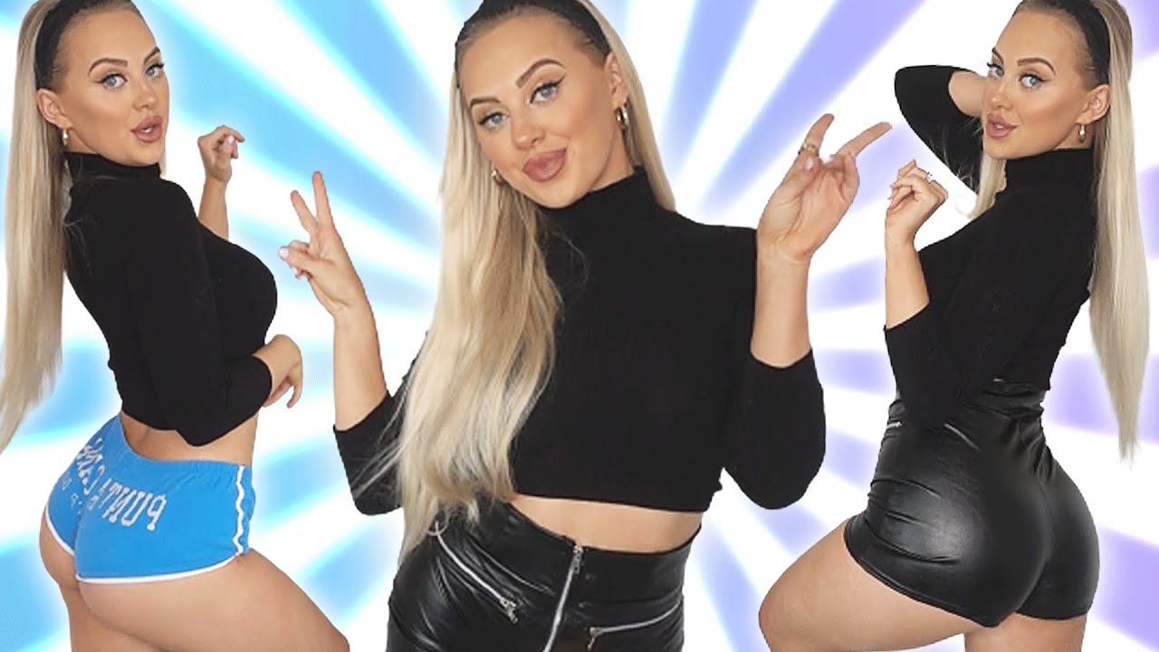 *NAUGHTY* HOT PANTS OUTFIT TRY ON HAUL ???? | Rhiannon Blue