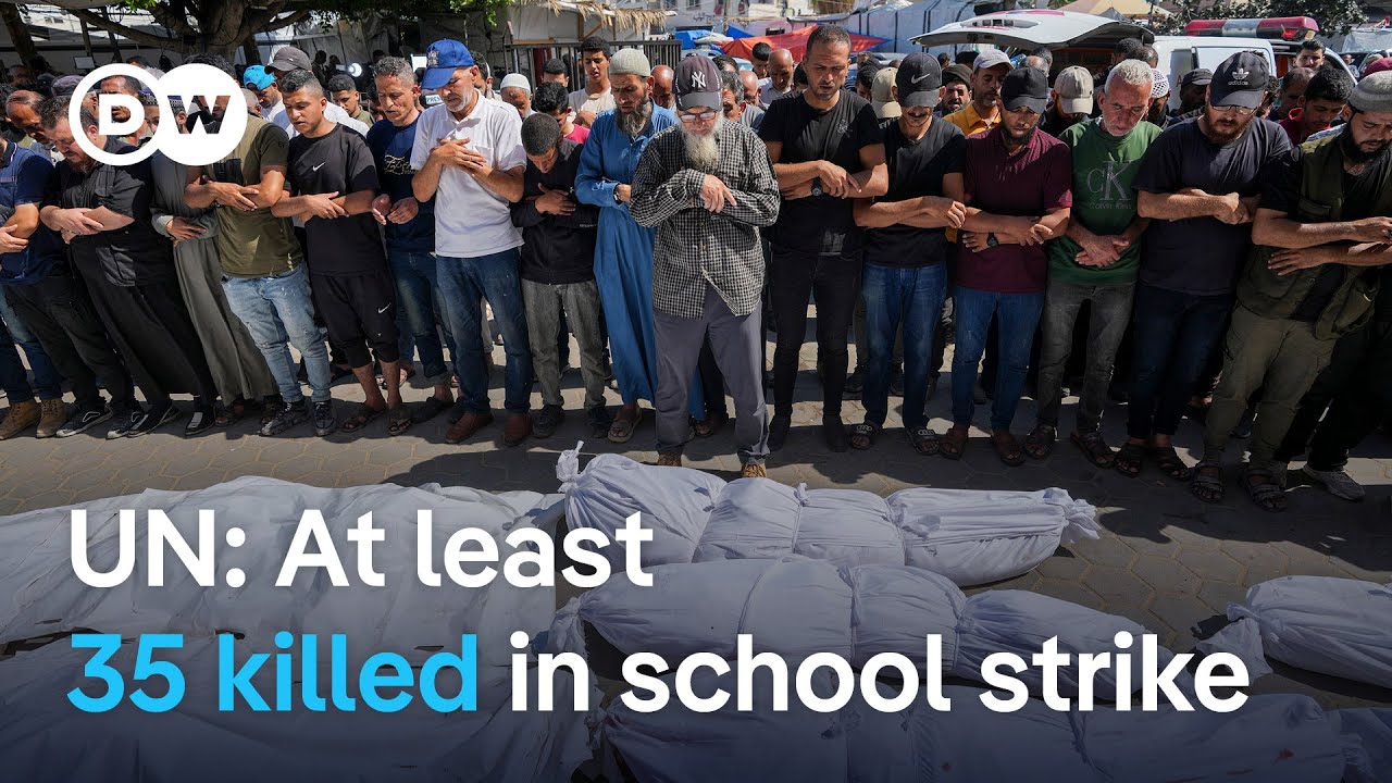 ISRAEL REJECTS CALLS FOR AN İNDEPENDENT İNVESTİGATİON İNTO UN SCHOOL ATTACK | DW NEWS
