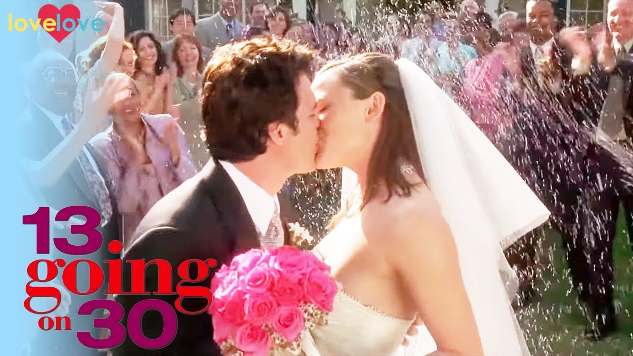 Matty and Jenna Kiss On Their Wedding Day! | 13 Going On 30 | Love Love