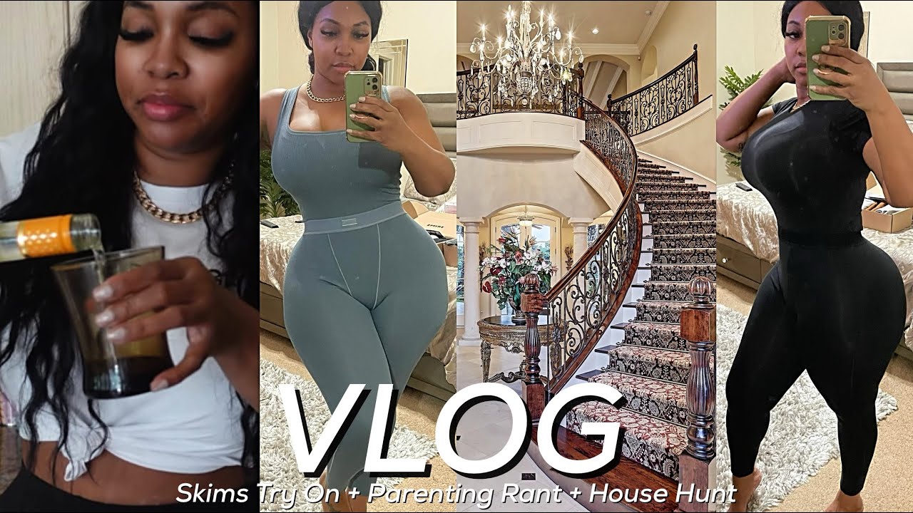 HUGE SKIMS TRY ON • ARGUING WITH MY BD • LOOKING FOR A NEW HOUSE | VLOG | Gina Jyneen