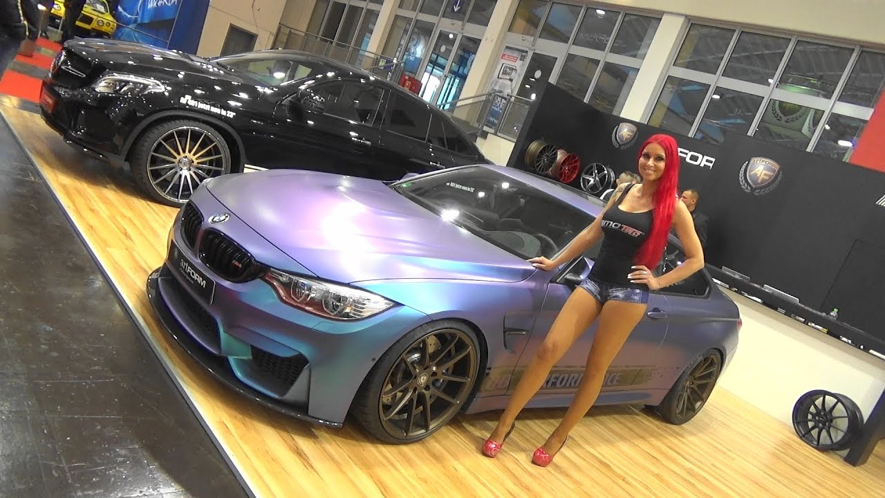 BMW M4 (F82) - NB Performance - Sexy Hostess - Essen Motor Show 2016